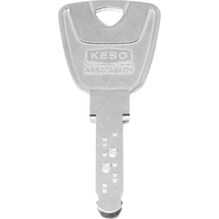 KESO 8000S Omega 2 - STALOWY - klucz DODATKOWY